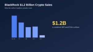 BlackRock $1.2 Billion Crypto Sales