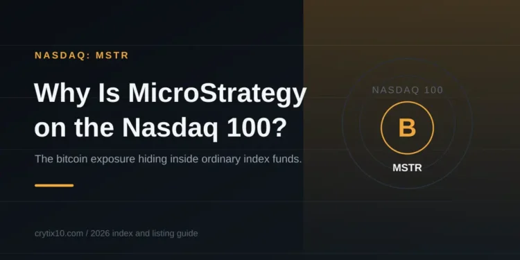 MicroStrategy's Nasdaq