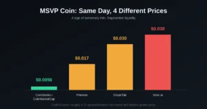 MSVP Coin Price Today