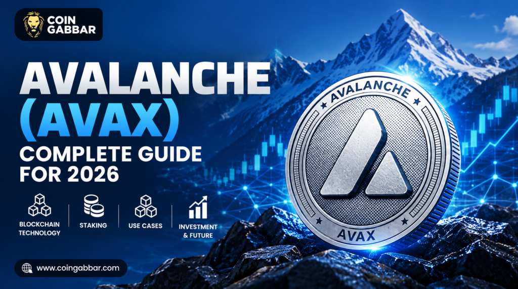 Silver Avalanche AVAX cryptocurrency coin illustrating blockchain technology and staking.