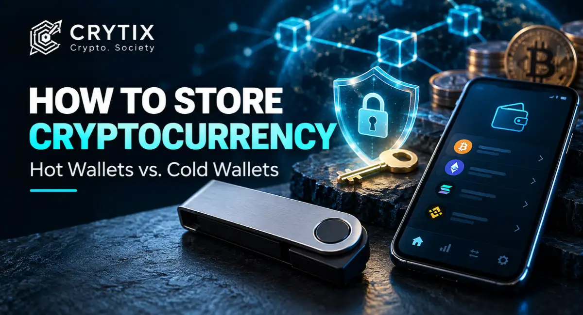 How to store cryptocurrency safely using hot wallets and cold wallets
